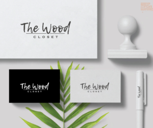 The Wood Closet | Logo Design by step forward 2