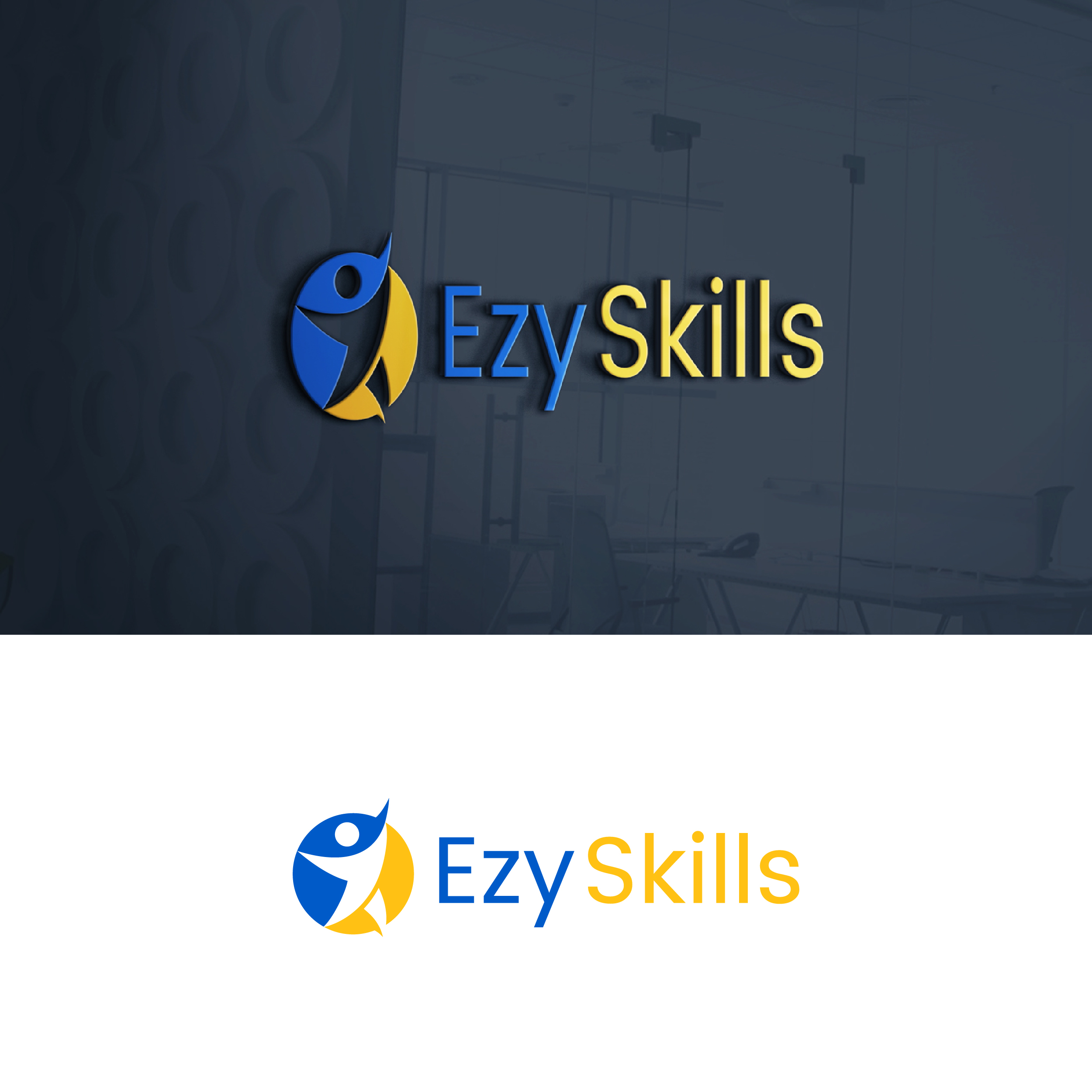Logo Design by Cretovi for nGenium Networks Pty. Ltd. trading as "EZY Skills" | Design #24897273