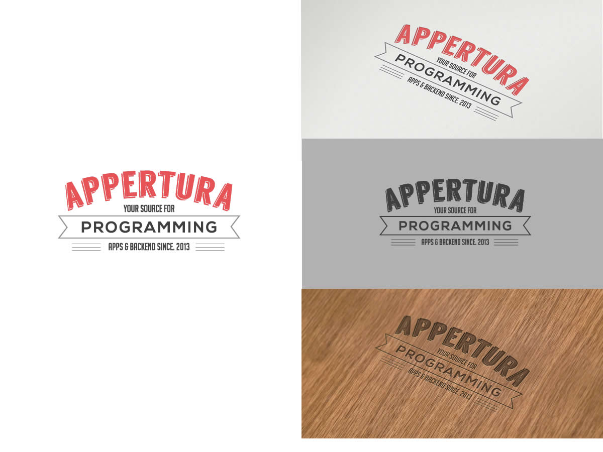 Diseño de Logo por zlayo para Appertura s.r.o. | Diseño #3073906