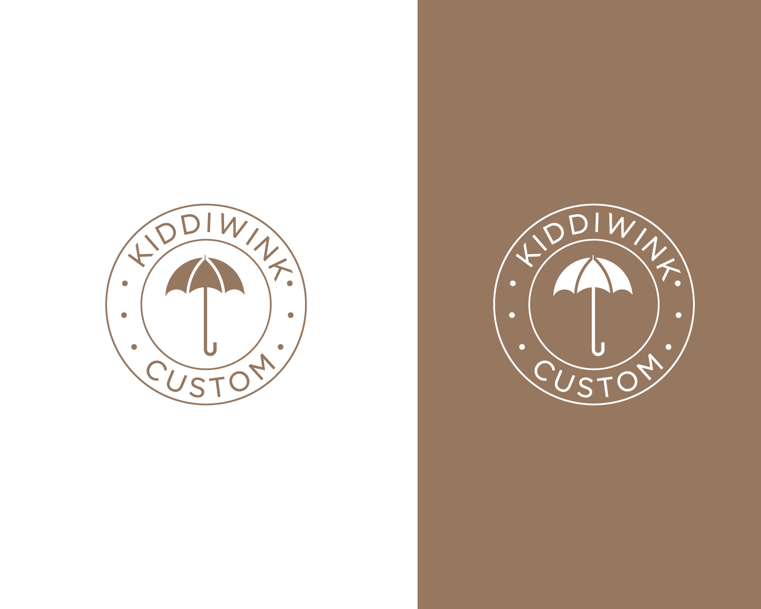Logo Design by Atec for Kiddiwink Custom | Design #24904459