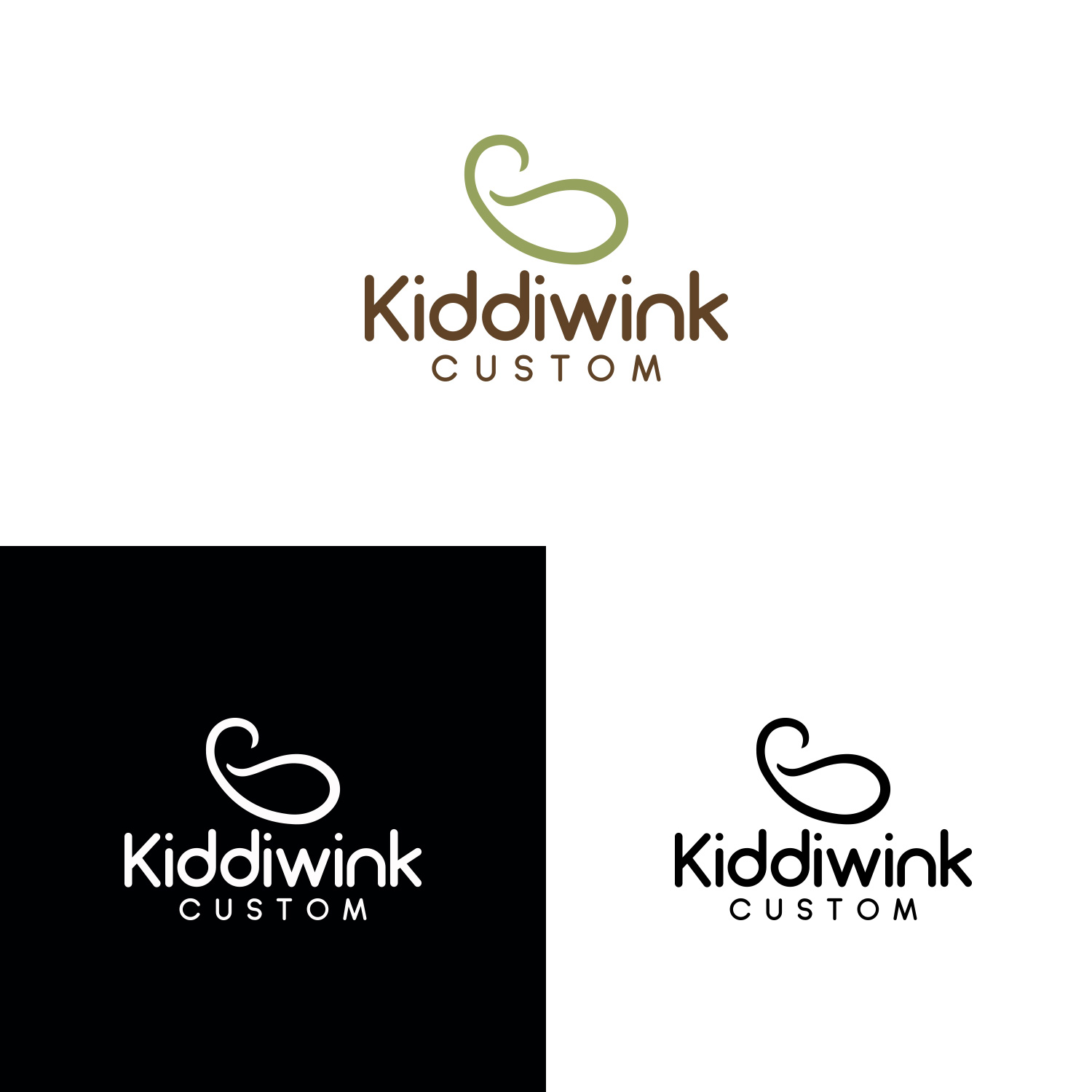 Diseño de Logo por DesignDUO para Kiddiwink Custom | Diseño #24917830