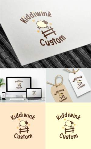 Logo Design by Nicolene Barnard for Kiddiwink Custom | Design: #24945824
