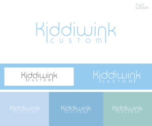 Kiddiwink Custom | Logo Design by Dot Design 3