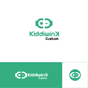 Logo Design by Jet-D for Kiddiwink Custom | Design: #24901611