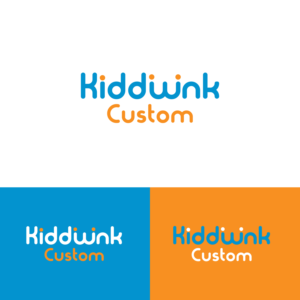 Logo Design by Cretovi for Kiddiwink Custom | Design: #24903988