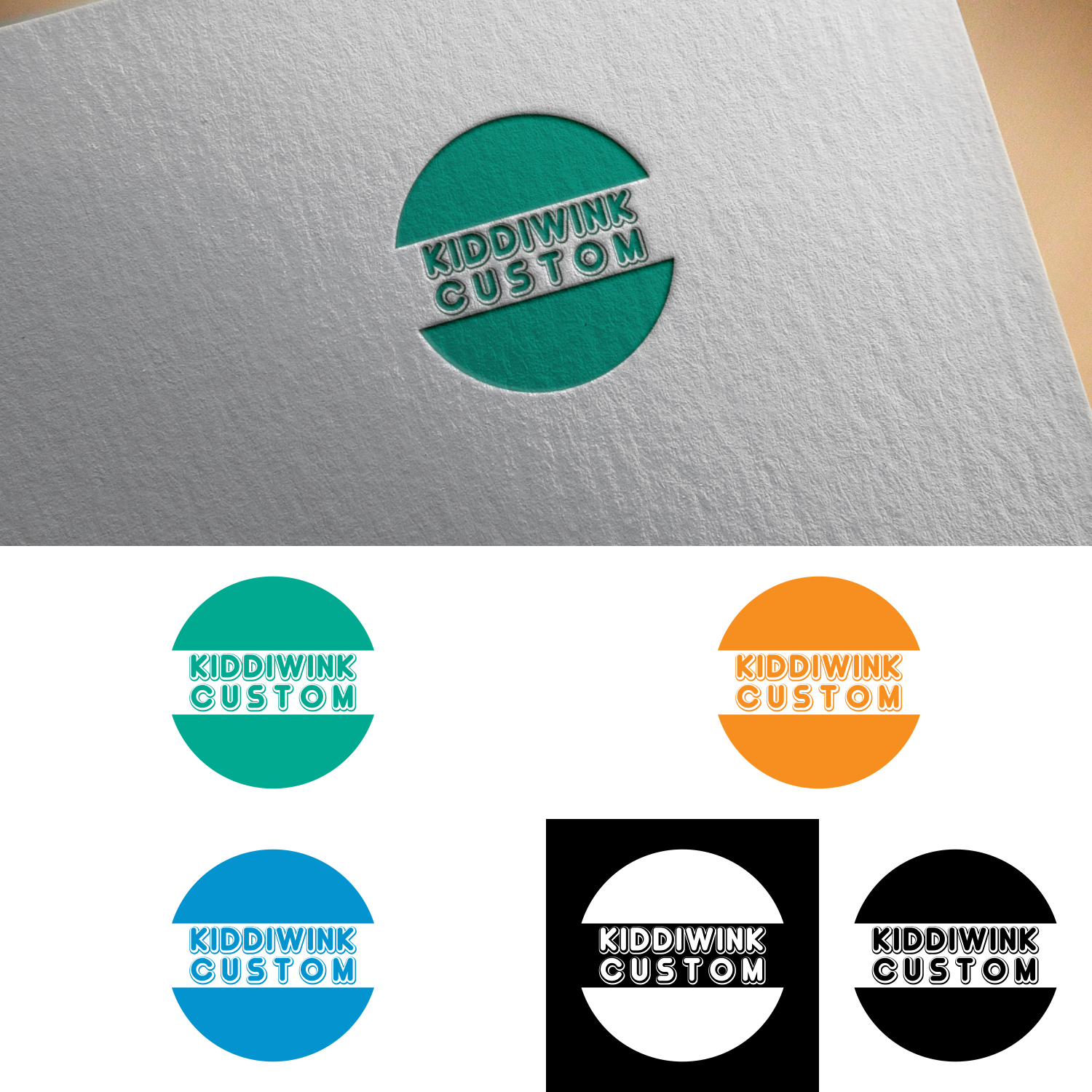 Logo-Design von Tangantengen für Kiddiwink Custom | Design #24901366