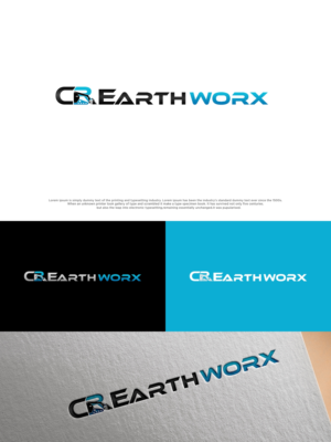 CR Earthworx | Logo Design by 2662 DESIGN