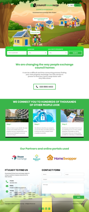 Web-Design von Creative Slices für dieses Projekt | Design: #24979622