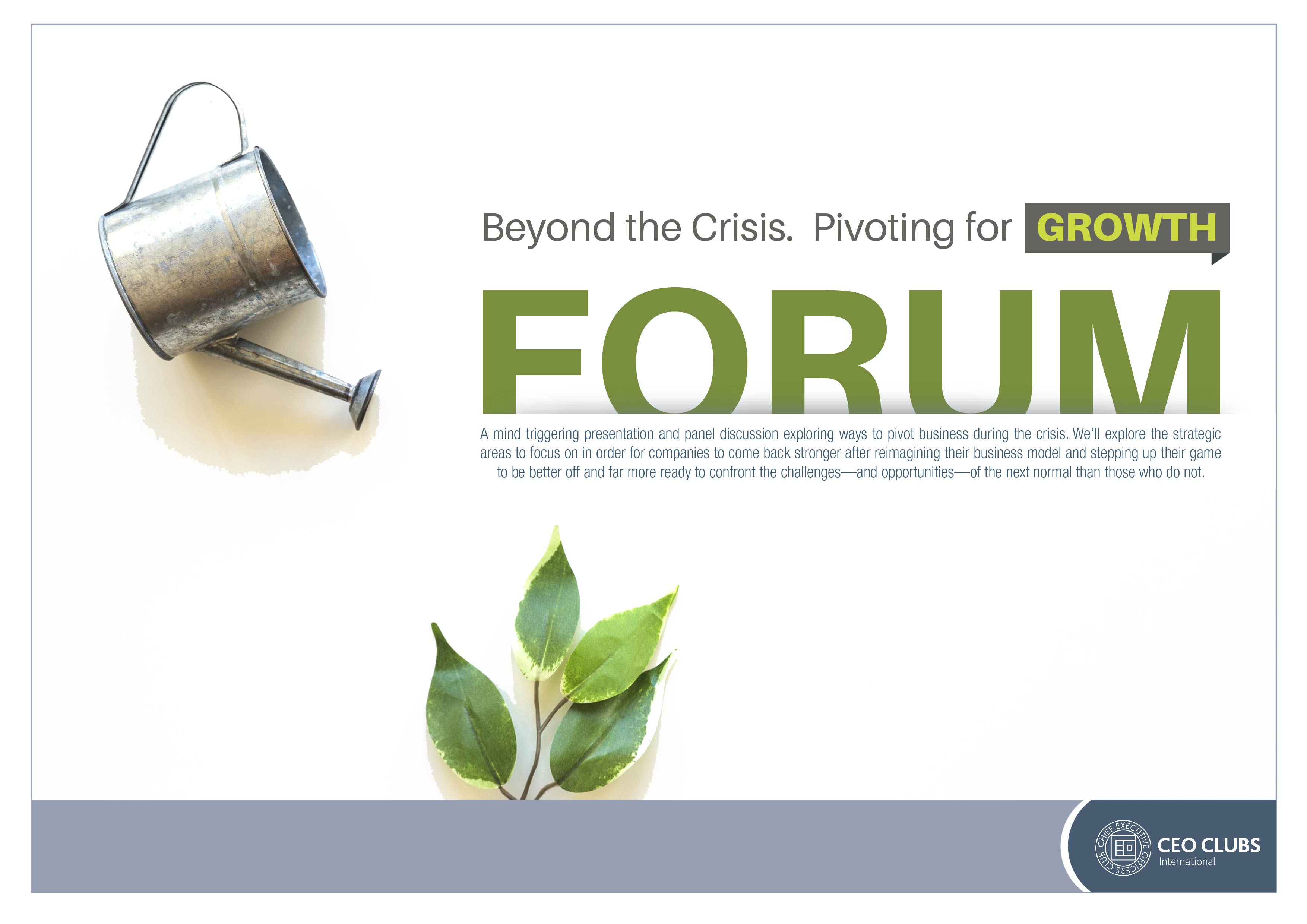 Photoshop Design by Resolution -  Artistic Production Services for CEO CLUBS GREECE | Design #24899799