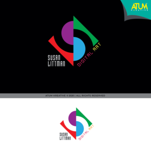 Susan Littman Digital Art | Design de Logo par Atum Kreative™