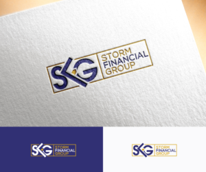 SFG- Storm Financial Group | Logo Design by step forward 2