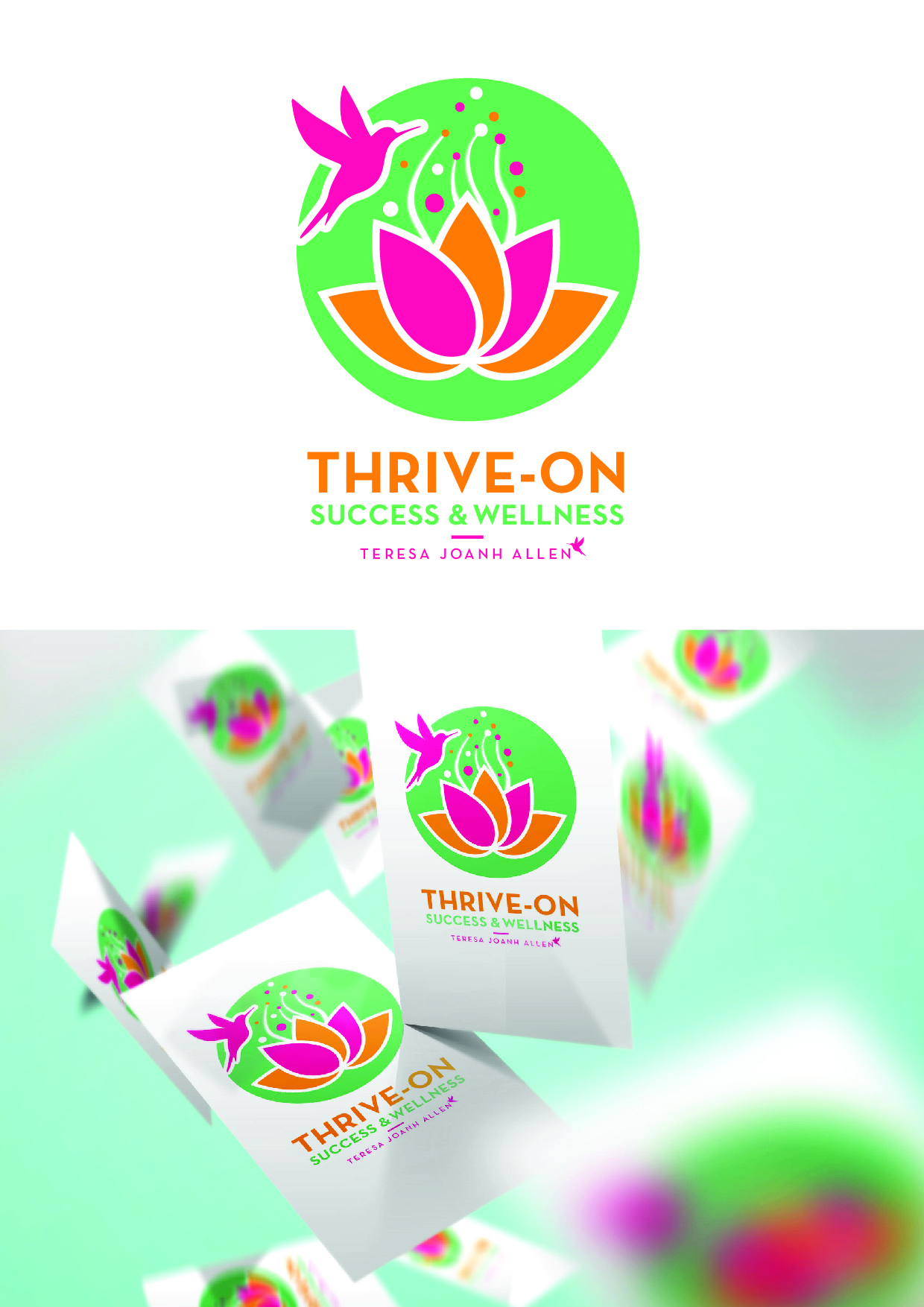 Logo Design by Fk_Design for Thrive-On Success & Wellness | Design #24926474