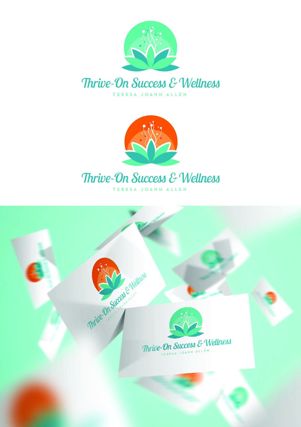Logo Design by Fk_Design for Thrive-On Success & Wellness | Design #24926475