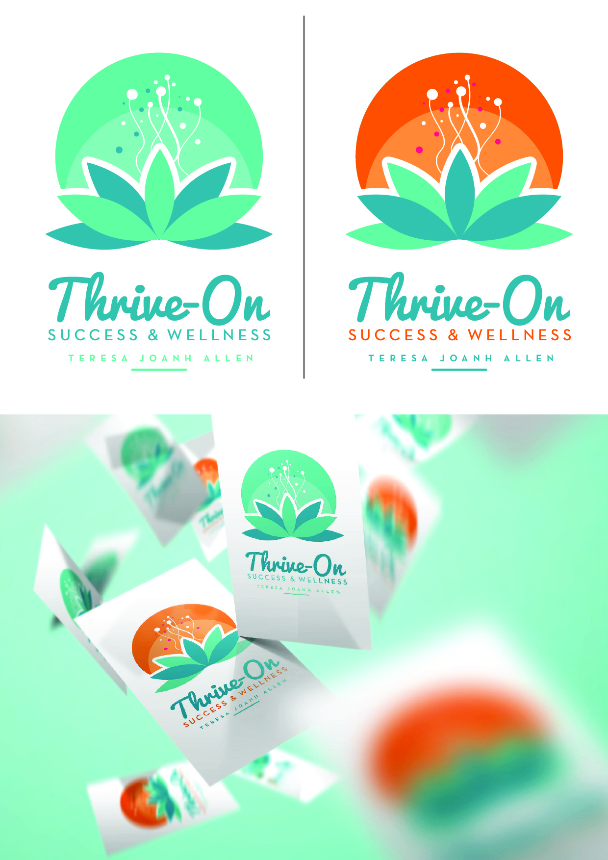 Logo Design by Fk_Design for Thrive-On Success & Wellness | Design #24926477