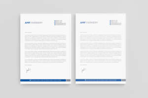 AMF Farriery  | Briefkopf-Design von R.design