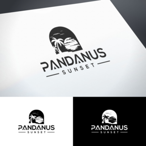 Pandanus Sunset | Logo Design by tejo