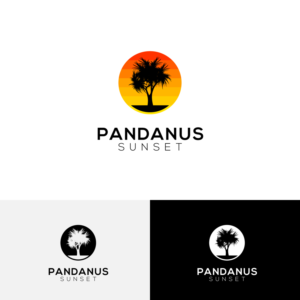 Pandanus Sunset | Logo Design by Rii