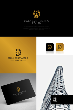 Logo Design by GVisions for Bella Contracting Pty Ltd  | Design: #24914406