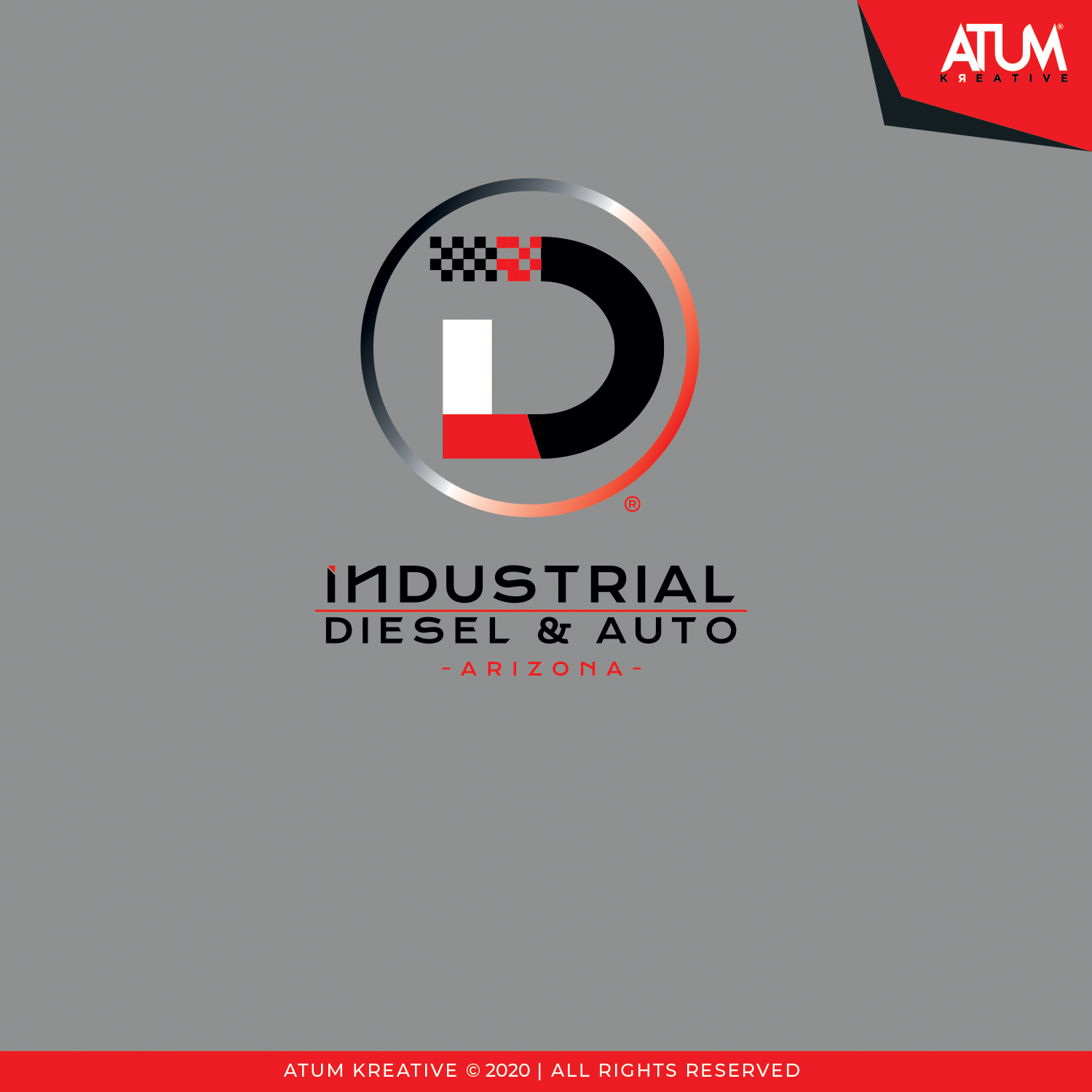 Logo Design by Atum Kreative™ for Industrial Diesel & Auto | Design #24901342