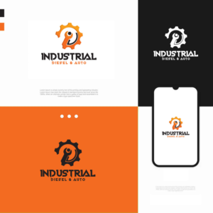 Logo Design by CreativeFlows 2 for Industrial Diesel & Auto | Design #24906896