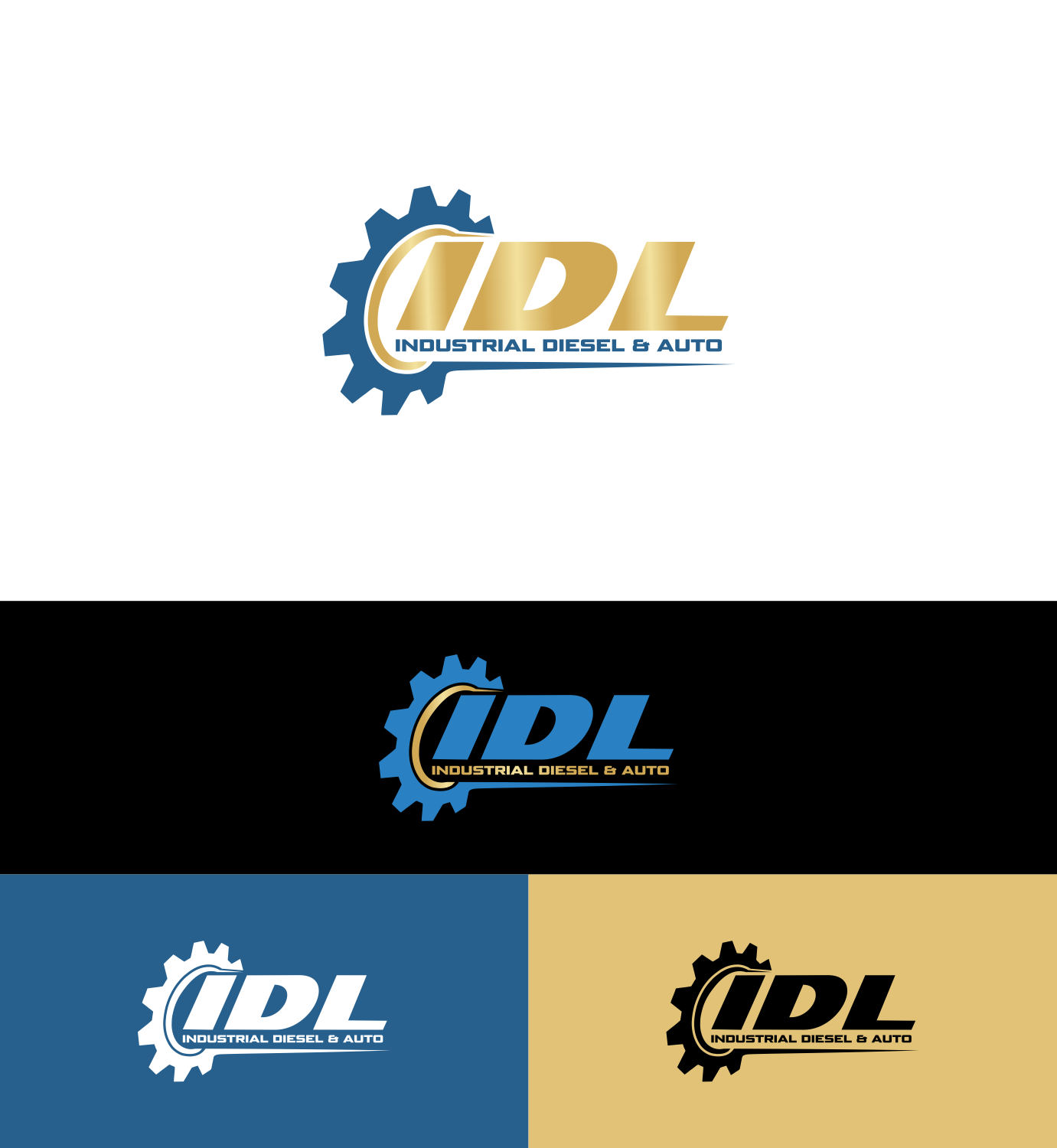 Logo Design by Aditya.DwiRama for Industrial Diesel & Auto | Design #24903996