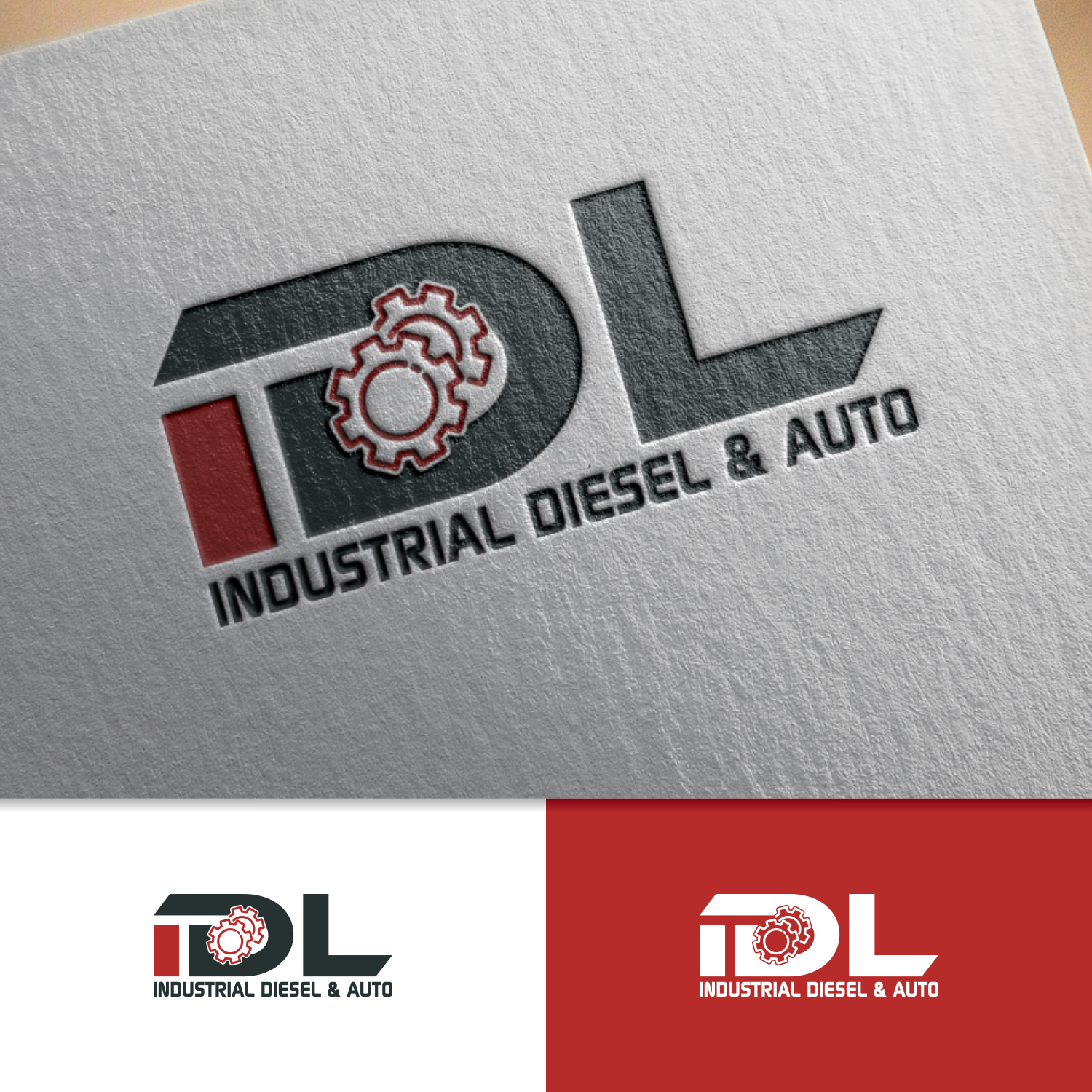 Logo Design by adie soesanto for Industrial Diesel & Auto | Design #24902333