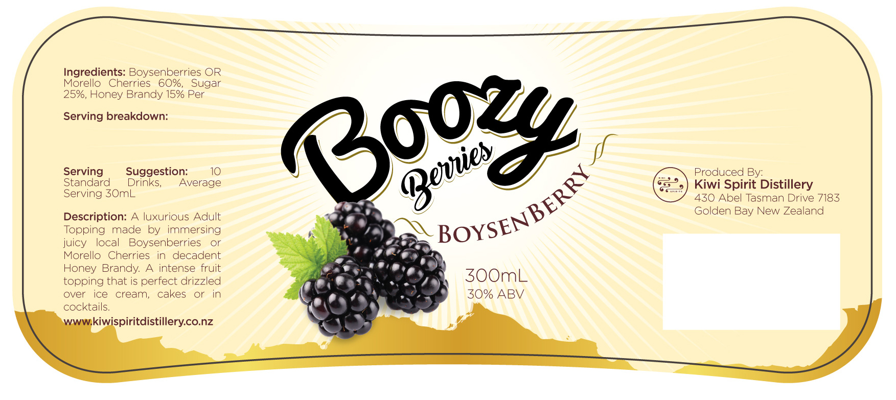 Etikett-Design von ACS für The Wild Bee Company  | Design #24907605