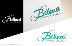Bellucci By Design | Logo Design by Juli creation