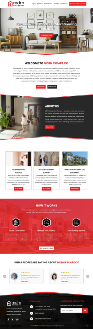 Web Design by pb for this project | Design: #24916124