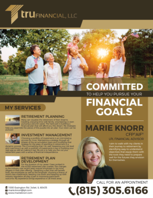 Retirement Plan Advisor Bio | Diseño de Flyer por apolgv