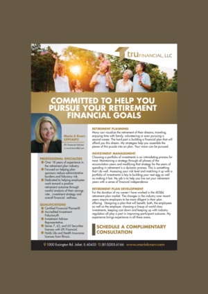 Retirement Plan Advisor Bio | Design de Flyer par Benson M.