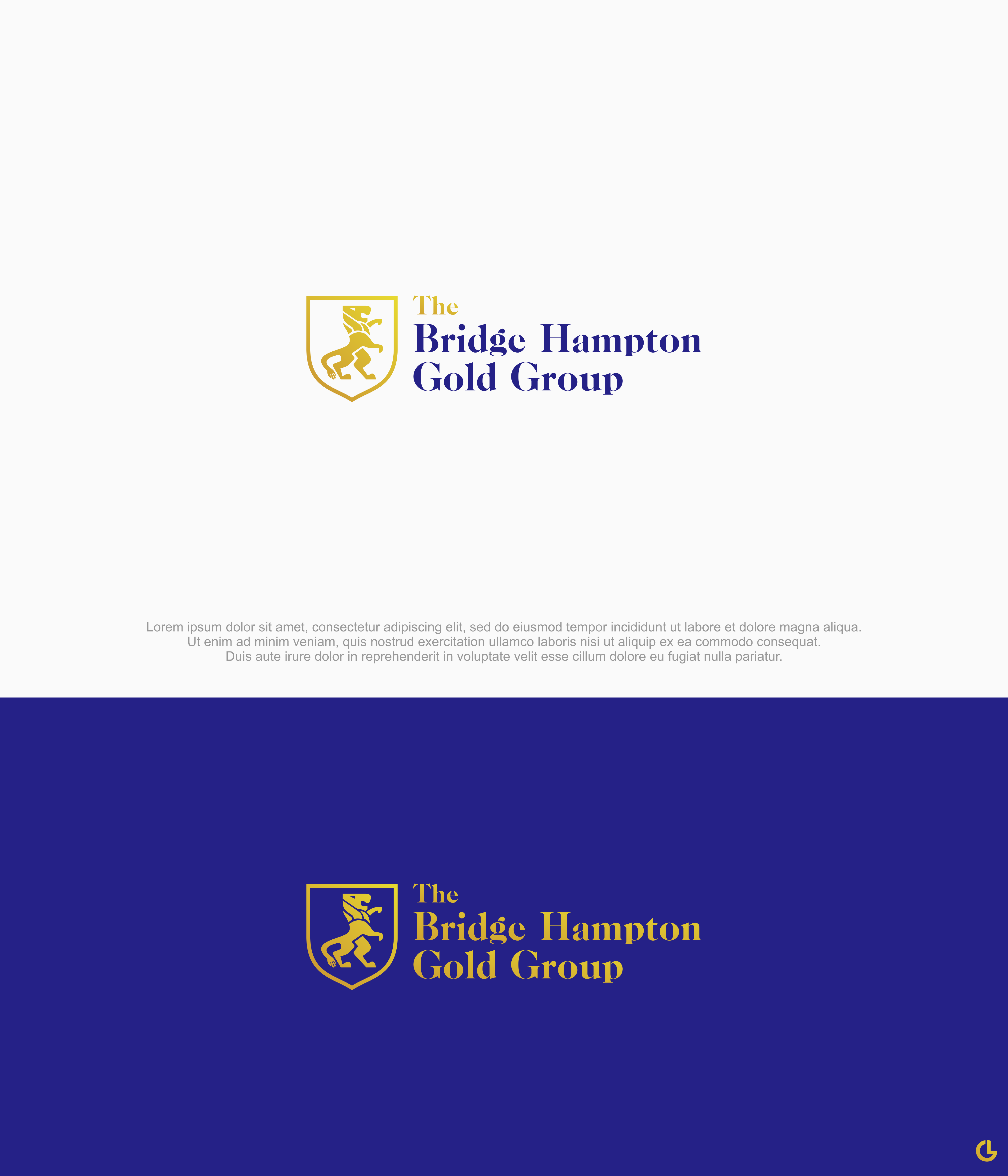 Design de Logo par RICKY.T pour The Bridge Hampton Gold Group | Design #24953574