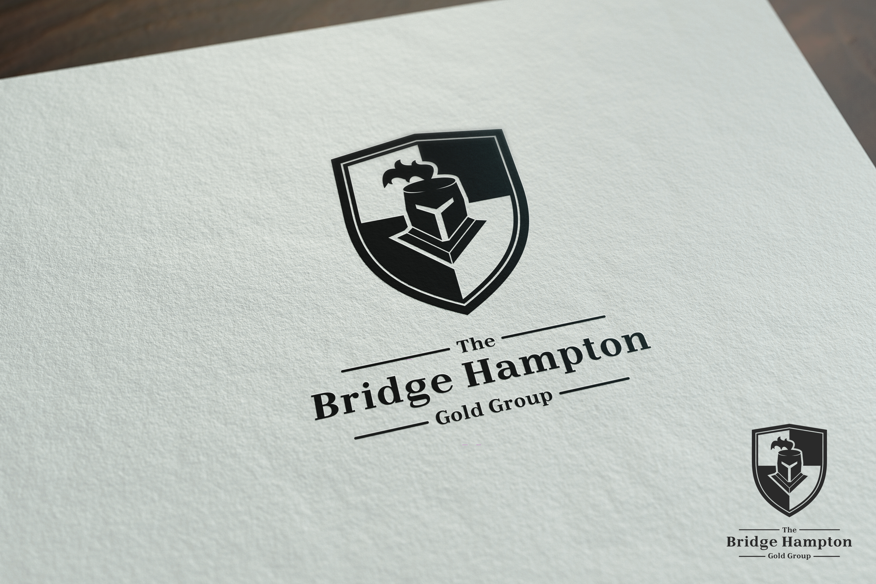 Logo Design by aquabomb26 for The Bridge Hampton Gold Group | Design #24918587