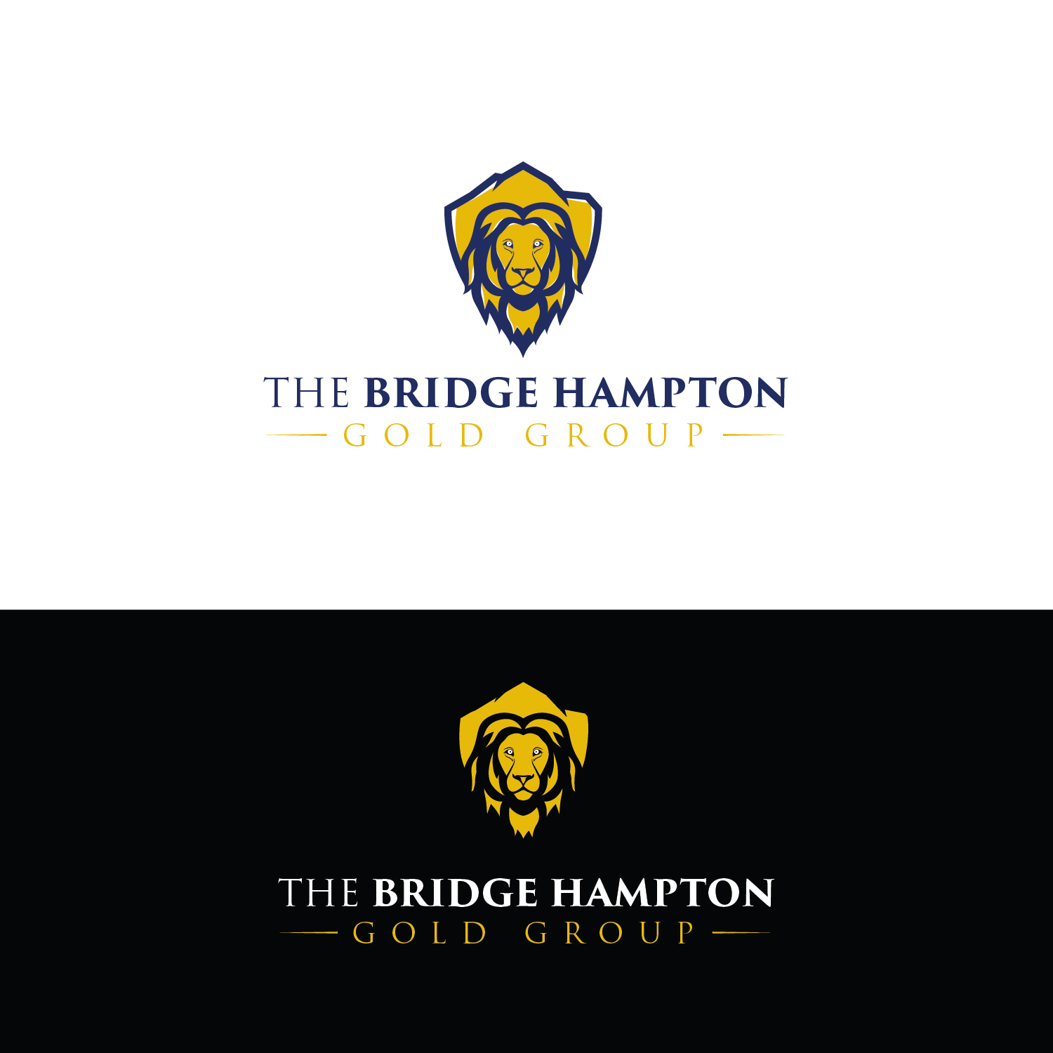 Logo Design by Maxo-Biz for The Bridge Hampton Gold Group | Design #24922890