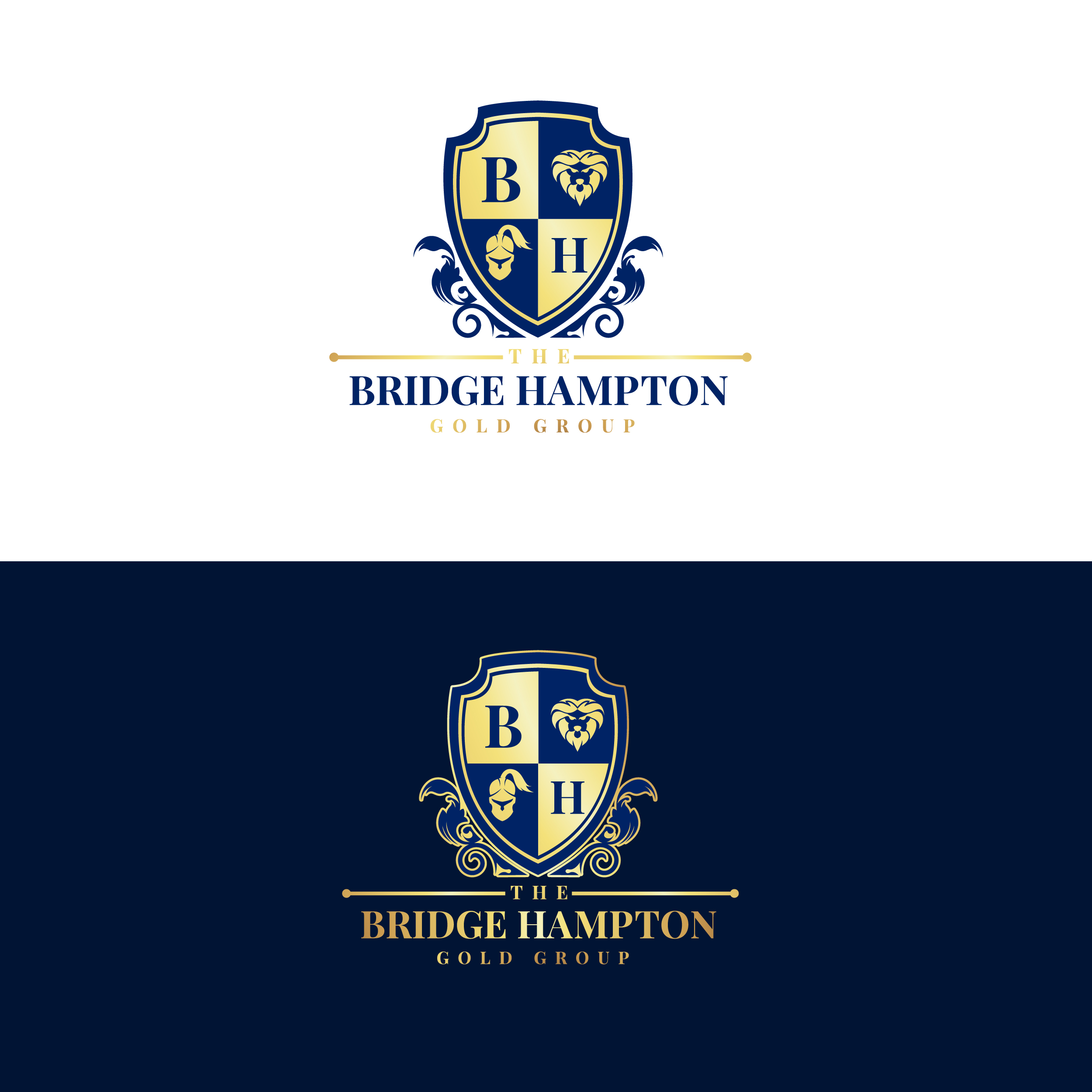 Logo Design by ArtisticQuest for The Bridge Hampton Gold Group | Design #24924133