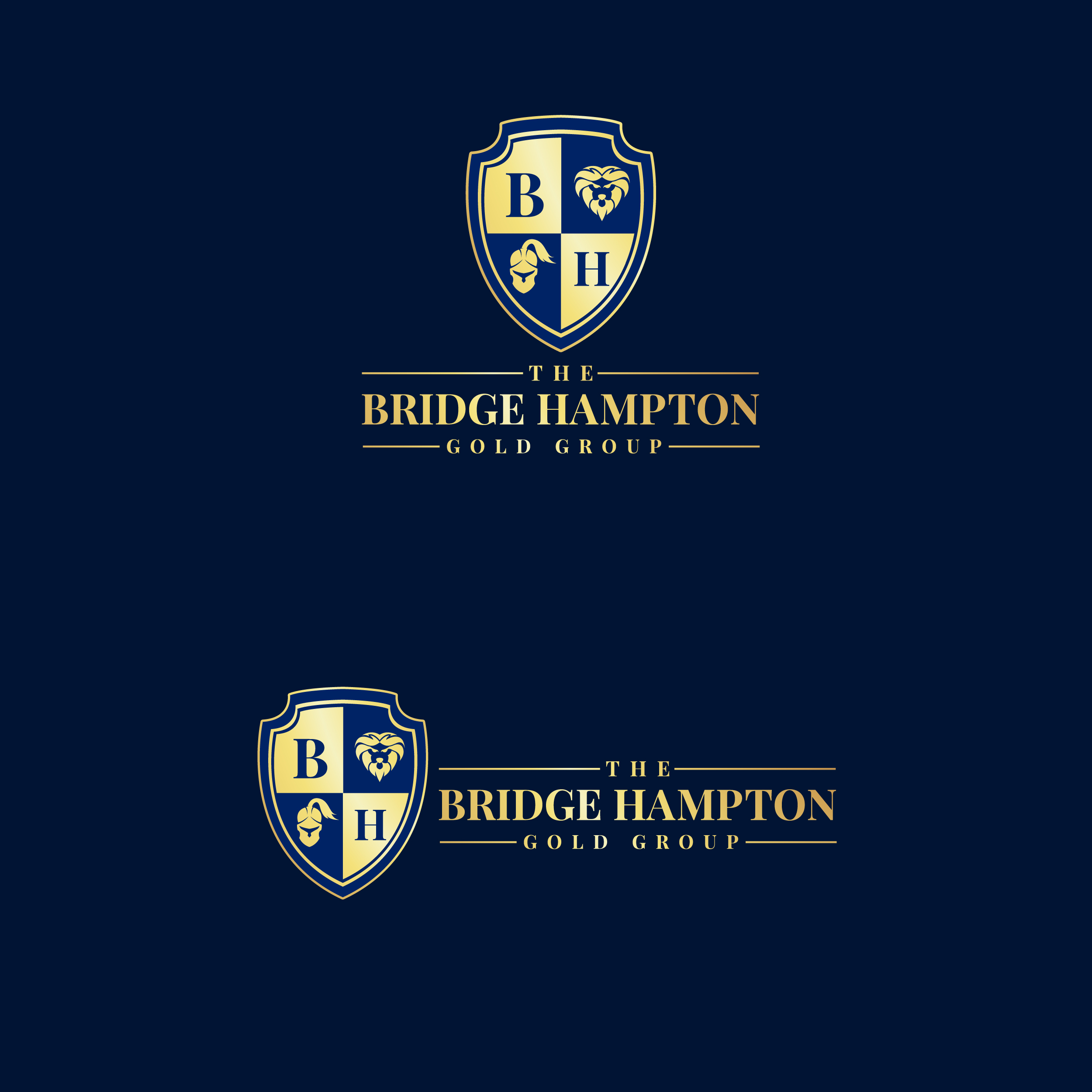 Logo Design by ArtisticQuest for The Bridge Hampton Gold Group | Design #24924140
