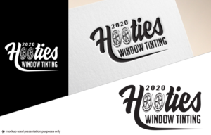 Hooties Window Tinting | Logo Design by Juli creation