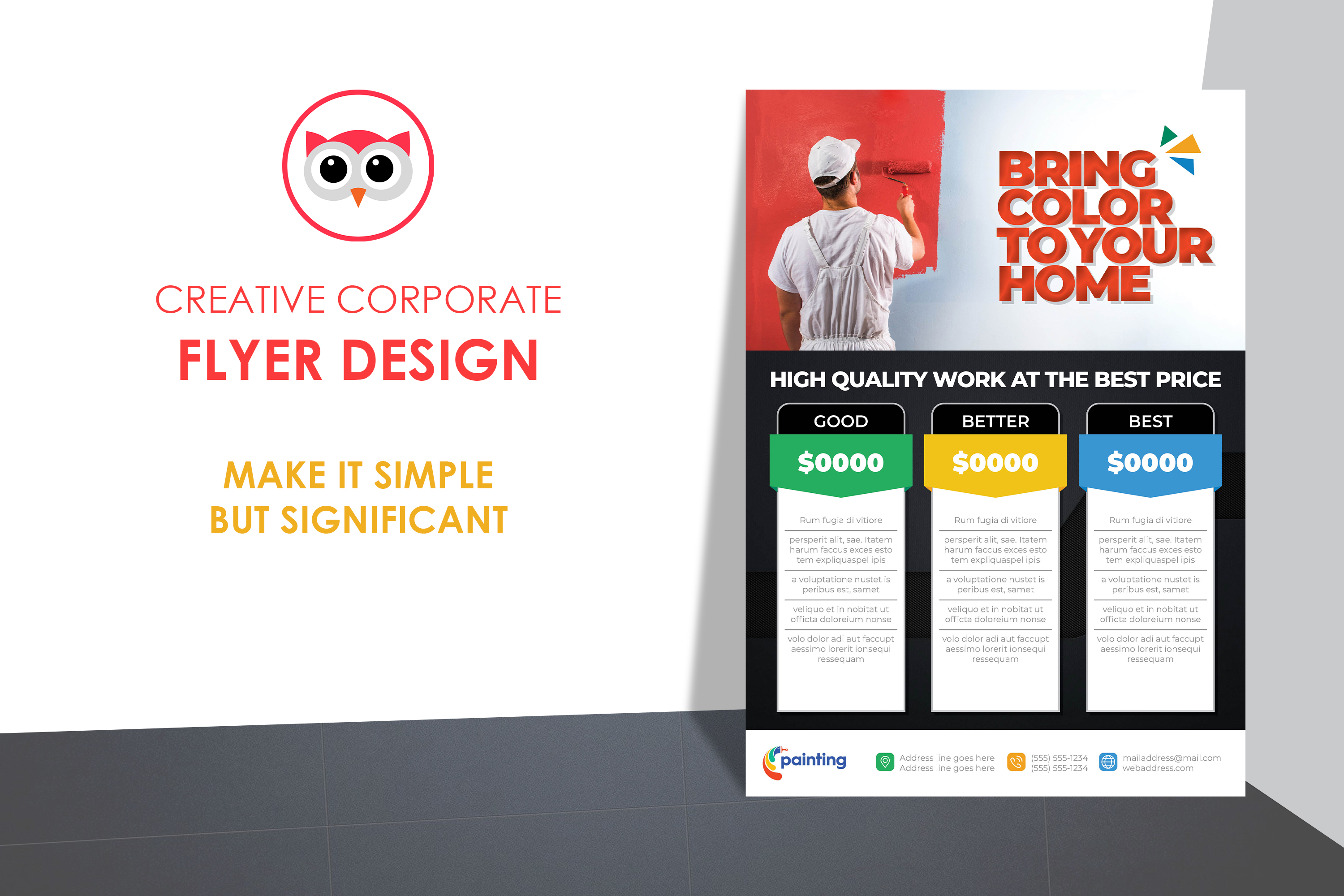 Flyer Design by enamalraj for this project | Design #24946324