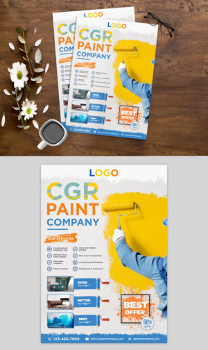 CGR Paint Company | Flyer-Design von ZeneFashions