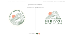 BERIVOI NATURA VILLAGE | Logo Design by Birdcage