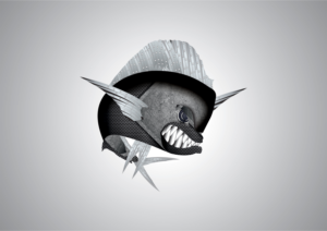 Machine Mahimahi Sticker | Graphic Design by ajeesh.in