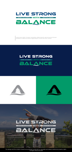Live Strong with Balance | Logo-Design von Kim Ji