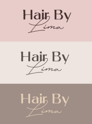 Hair By Lima | Logo Design by Andrew