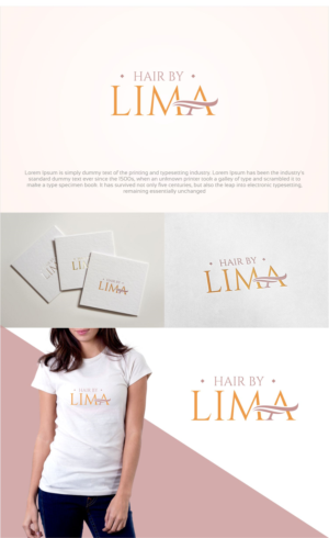 Hair By Lima | Logo Design by MX LogoArt