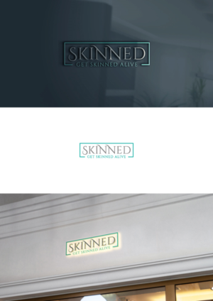 Skinned. Get Skinned Alive. | Logo Design by DesIcon