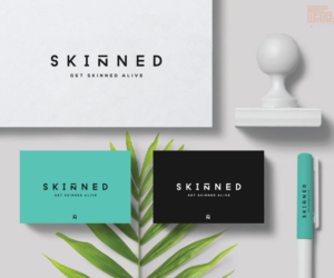 Skinned. Get Skinned Alive. | Design de Logo par step forward 2