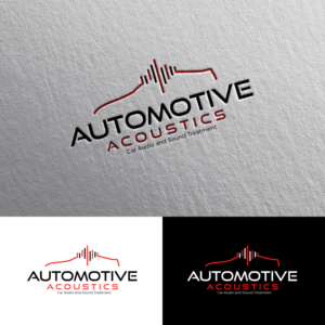 Automotive Acoustics - Car Audio and Sound Treatment | Logo Design by Rii