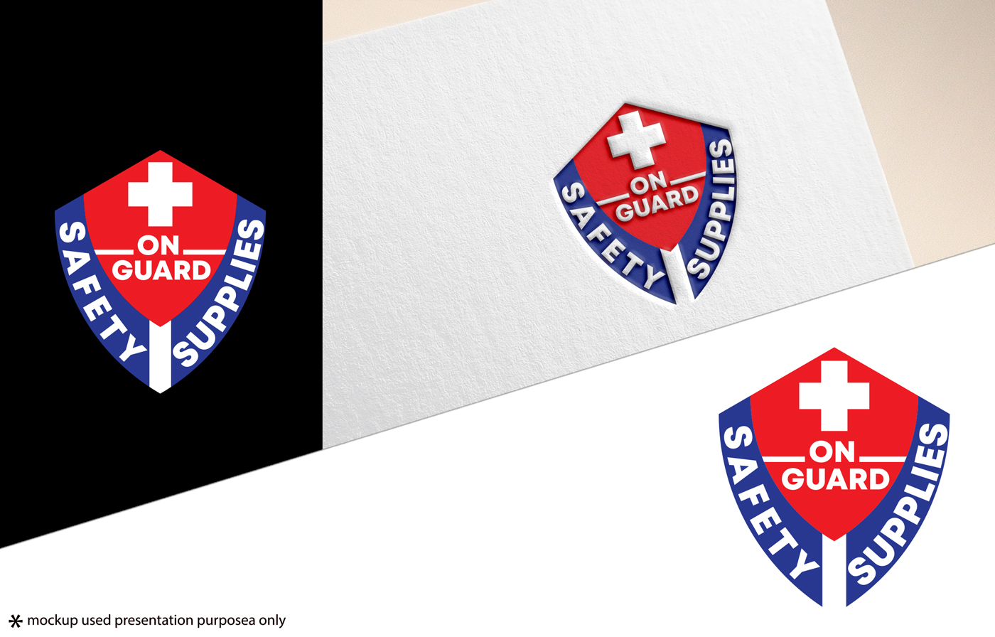 Logo Design by Rubia@ for On Guard Safety Supplies | Design #24915232