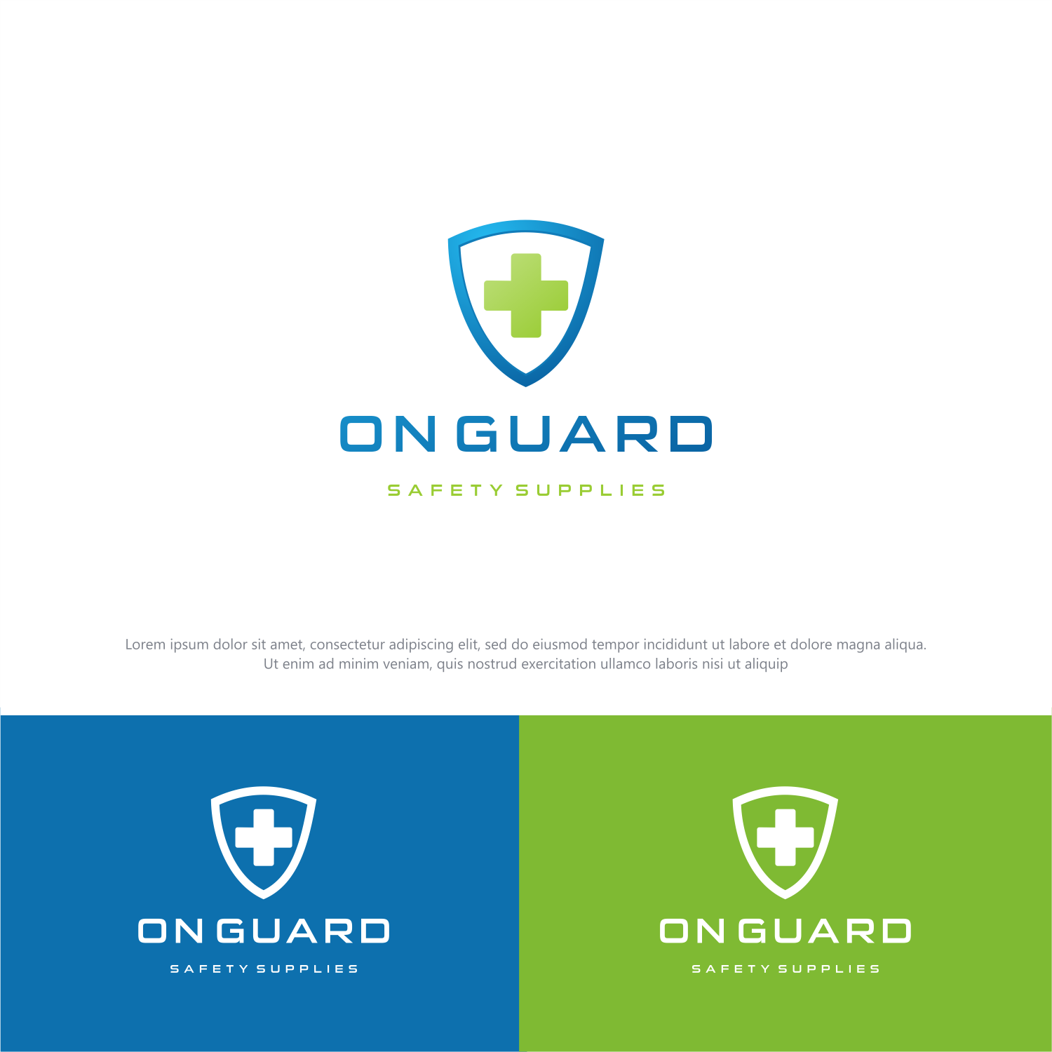 Logo Design by ThiagoB for On Guard Safety Supplies | Design #24953788