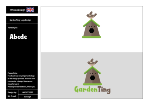 Garden Ting | Diseño de Logo por nvisiondesign.co.uk